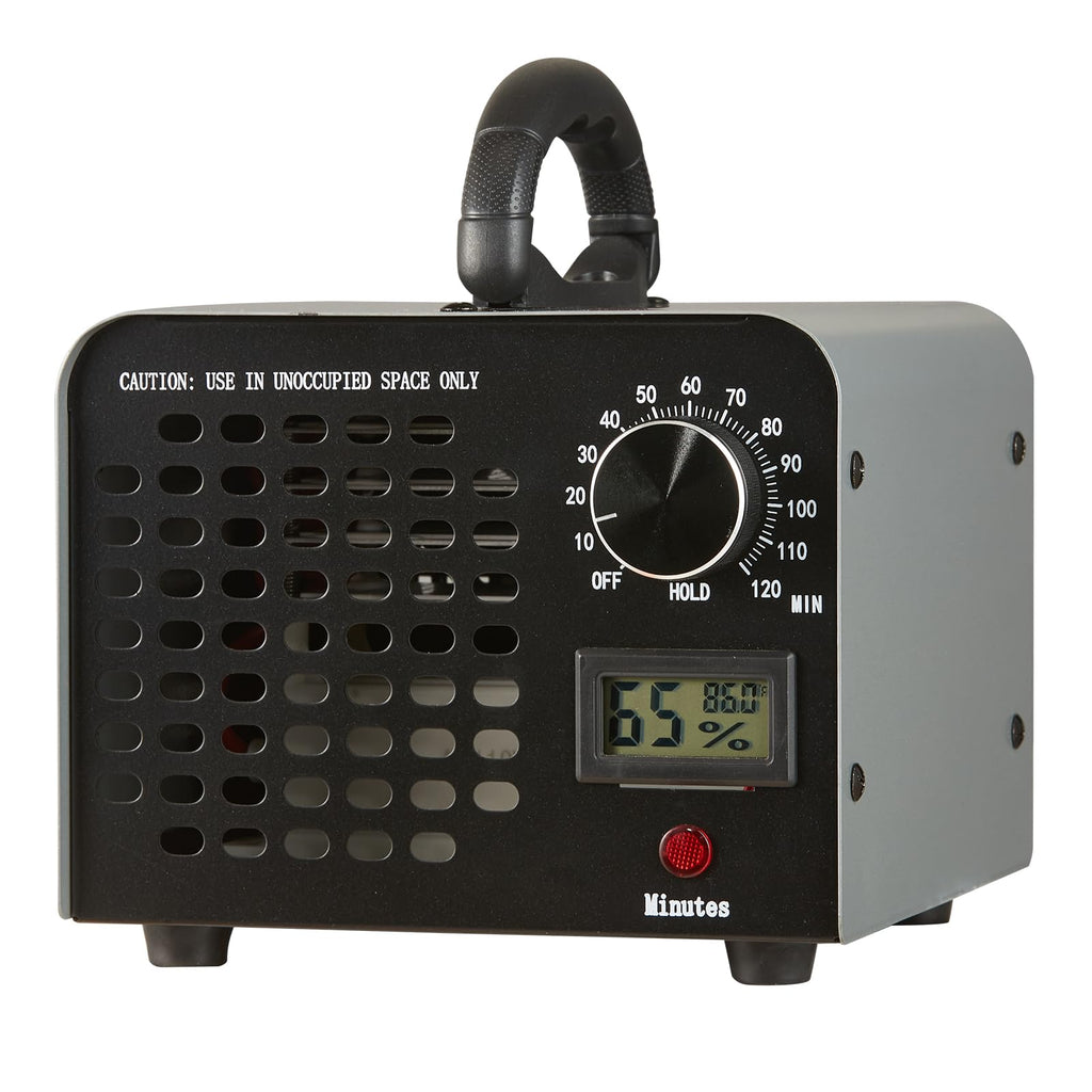 VEVOR Ozone Generator, 36000mg/h Ozone Machine, High Capacity Commercial/Industrial Ozone Generator Machine with 0-120 min Time Setting for Rooms, Cars