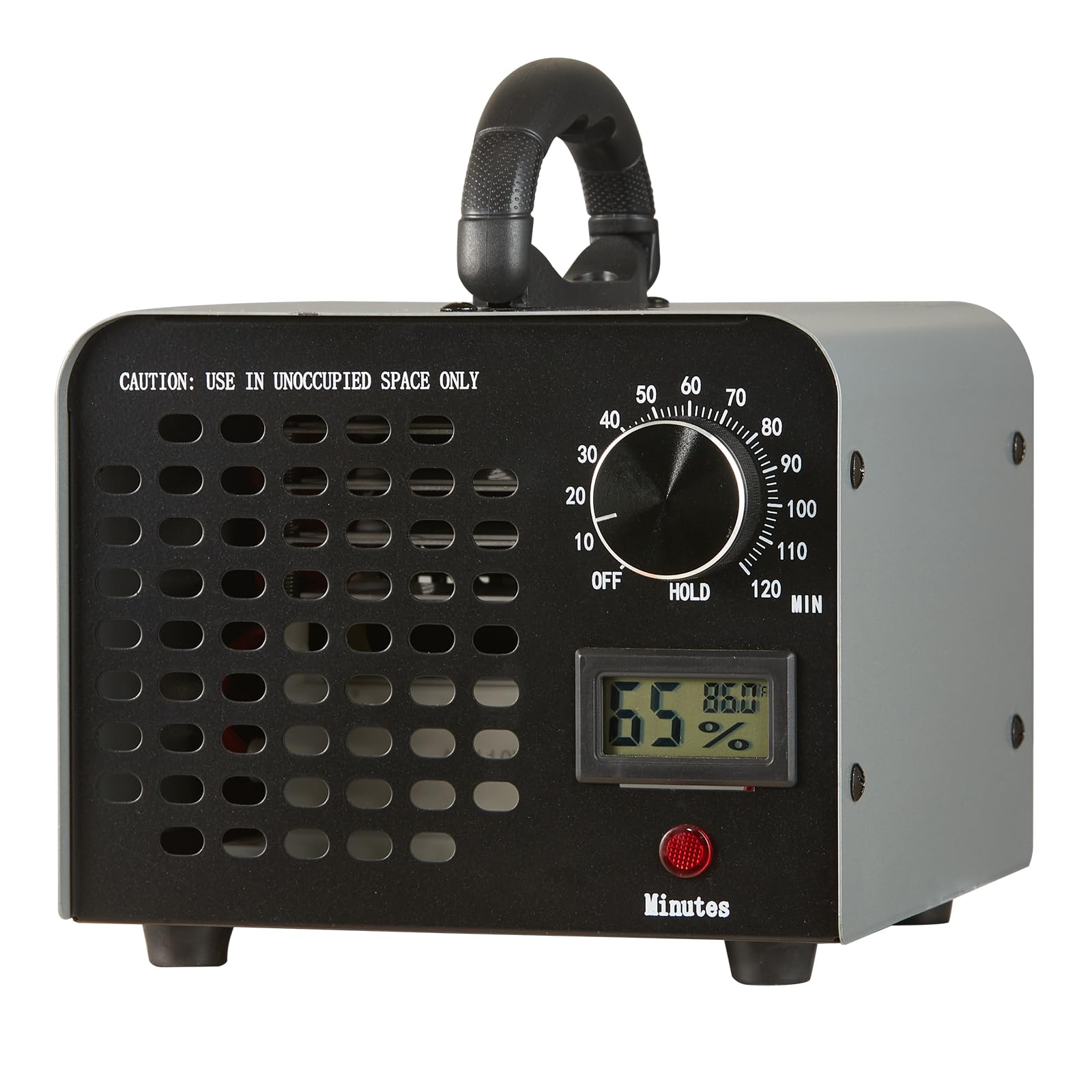 VEVOR Ozone Generator, 36000mg/h Ozone Machine, High Capacity Commercial/Industrial Ozone Generator Machine with 0-120 min Time Setting for Rooms, Cars