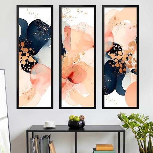 LaVie Home 12x36 Picture Frame - Classic Black Wall Display Frame with HD Plexiglas | Vertical & Horizontal Use