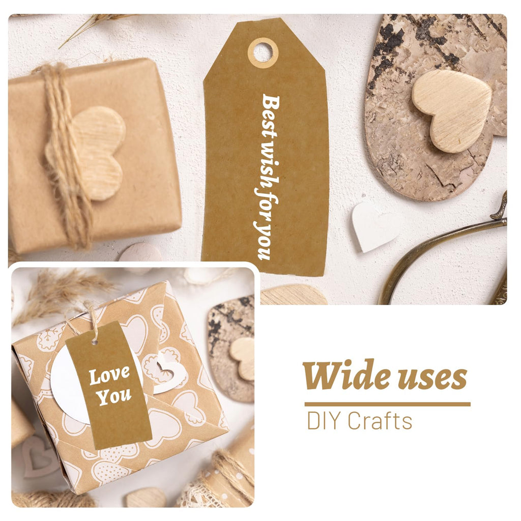 WETPYAKS 500 Pcs Coffee Sleeves, Brown Corrugated Kraft Paper Coffee Cup Sleeves Disposable for 12oz/16oz/20oz/22oz/24oz Hot/Cold Drinks, Recyclable Cup Sleeve for Cafes, Offices & Coffee Shops