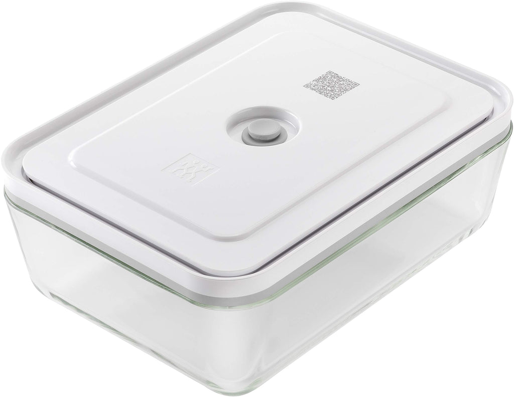 ZWILLING Fresh Save 36812-100 Fresh & Save Vacuum Glass Fridge Box, 0.6 gal (2 L) Sealed Storage Container