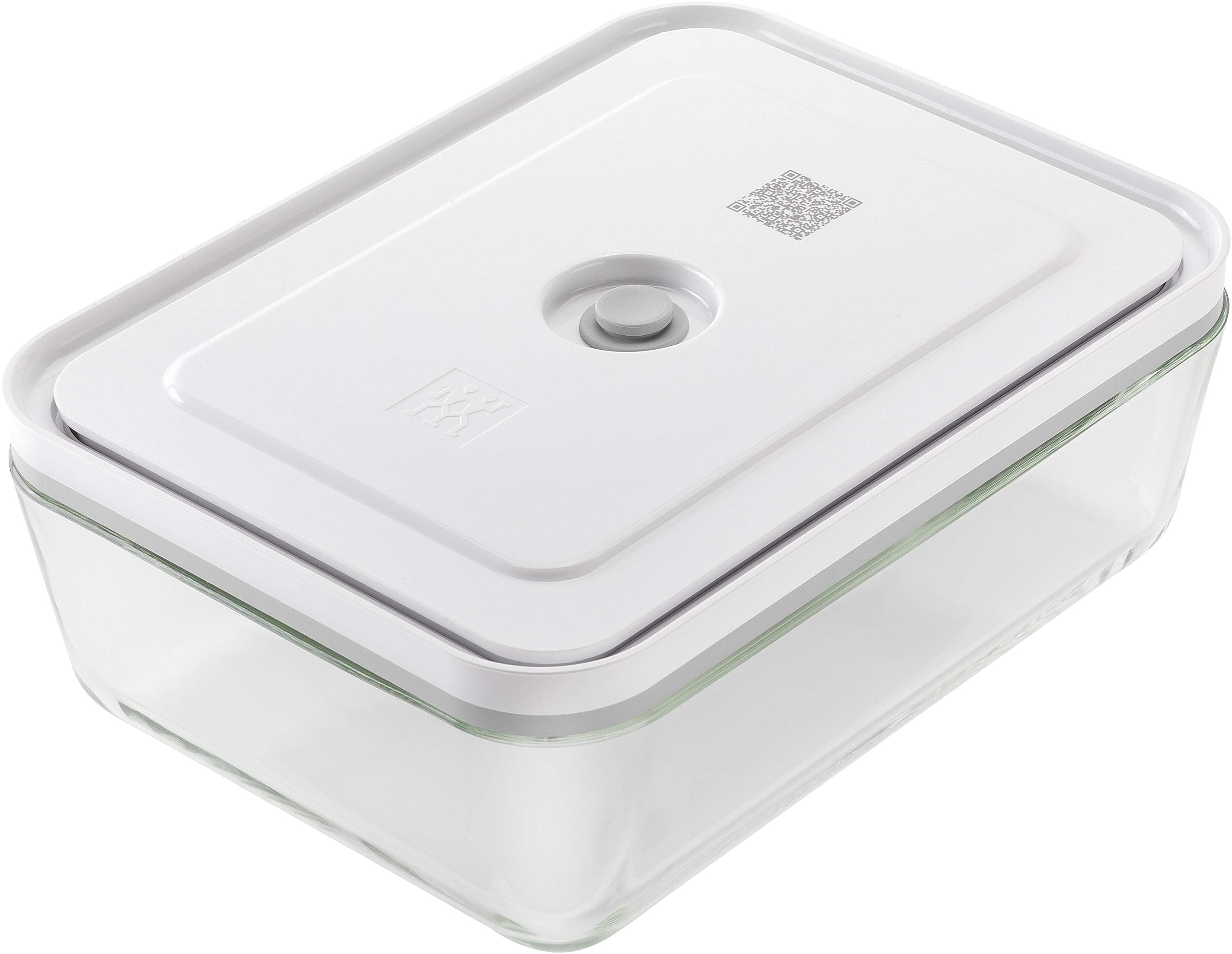 ZWILLING Fresh Save 36812-100 Fresh & Save Vacuum Glass Fridge Box, 0.6 gal (2 L) Sealed Storage Container
