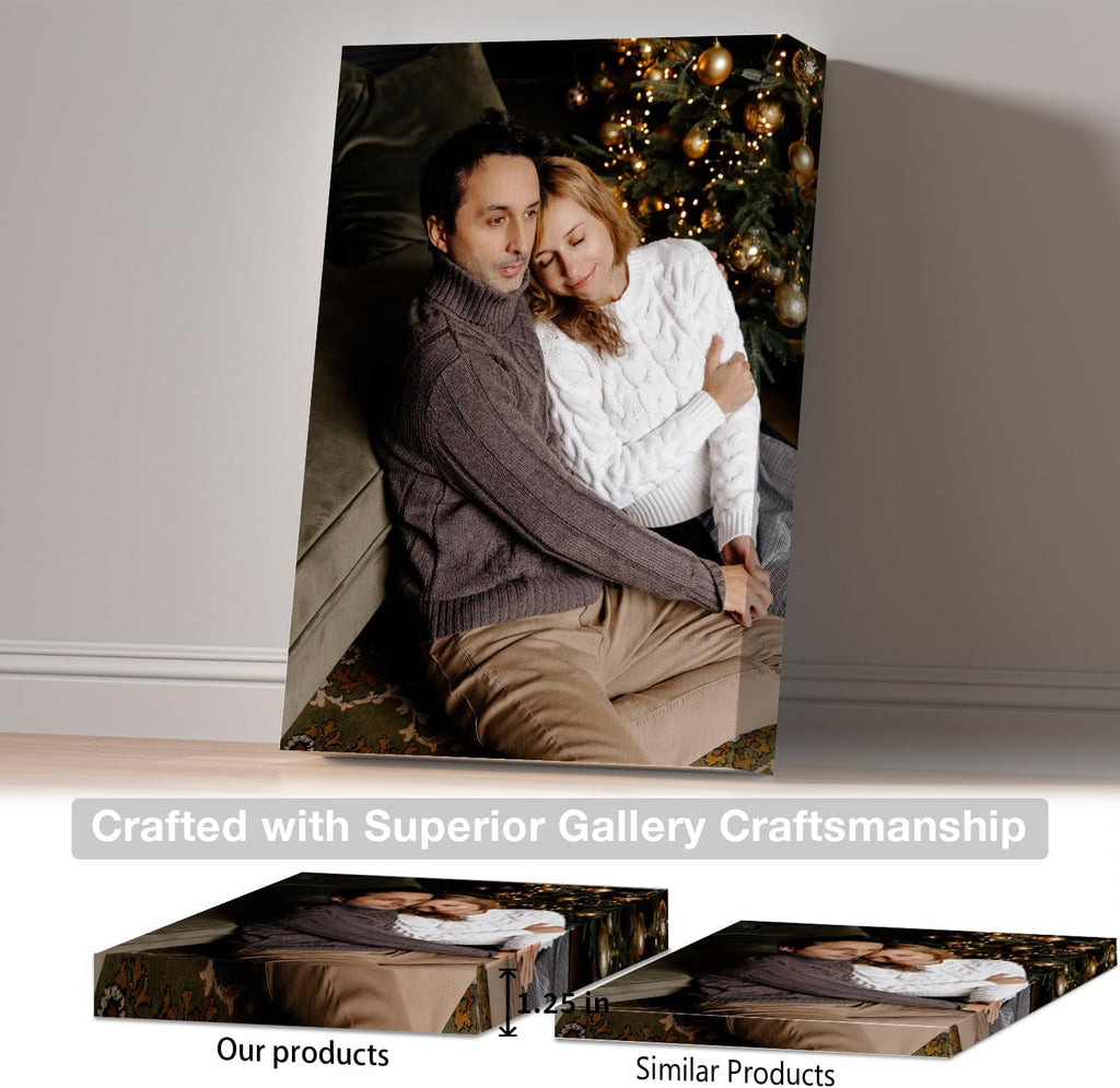 Skiennix Personalized Canvas Prints - Transform Your Photos into Stunning Wall Art | 20x24 Inch Size