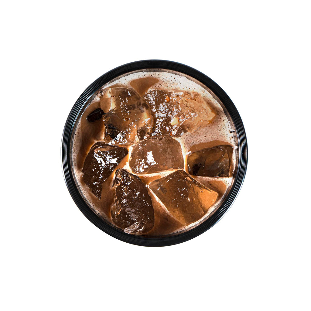 Restaurantware-Bev Tek 24 Ounce Plastic Cups, 100 Disposable Drink Cups - Lids Sold Separately, Serve Hot or Cold Beverages, Black Plastic Party Cup, For Stadiums or Weddings,