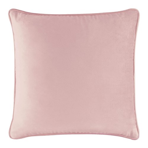 Lattice Pillow, Sparkling Rhinestones on Soft Velvet, Hypoallergenic Fiber Insert, Washable Cover, Unique, Statement Home Decor, Blush, 16x16, Sold Individually