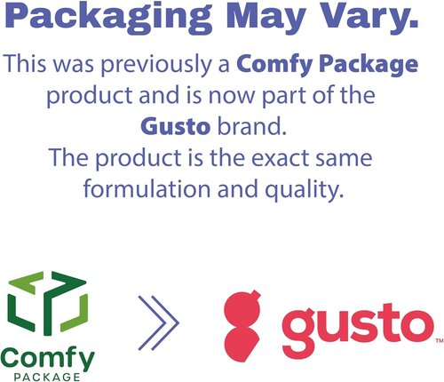 Gusto Kraft Cupcake Liners - 500Pcs Food Grade, Grease-Proof Baking Cups for Muffins & Cupcakes