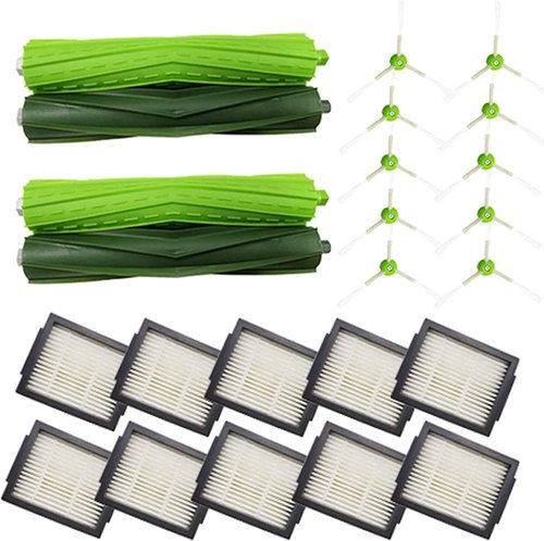 iRobot 24PK Replacement Parts Kit - Compatible with Roomba E & I & J Series | Includes Brushes & Filters