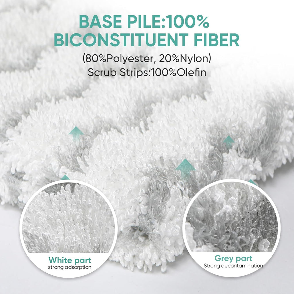 Shark 6-Pack Steam Mop Replacement Pads - Compatible with S1000, S2001, S1200 Models | High Absorbency