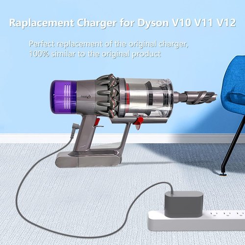 Dyson Replacement Vacuum Charger - Compatible with V10, V11, V12, V15, SV12, SV14, SV16, SV20, SV22 Models