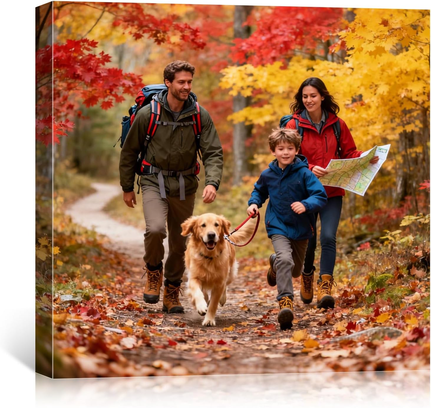 WFENJEW Custom Canvas Prints - Personalized Wall Art for Bedroom, Living Room, Wedding & Family Portraits (6" L x 8" W)