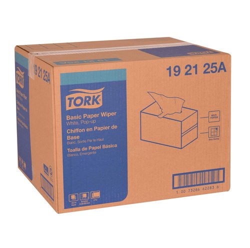 Tork Value Paper Towels White, Pop-up Box, 110 Paper Towels per Pack, 18 Packs