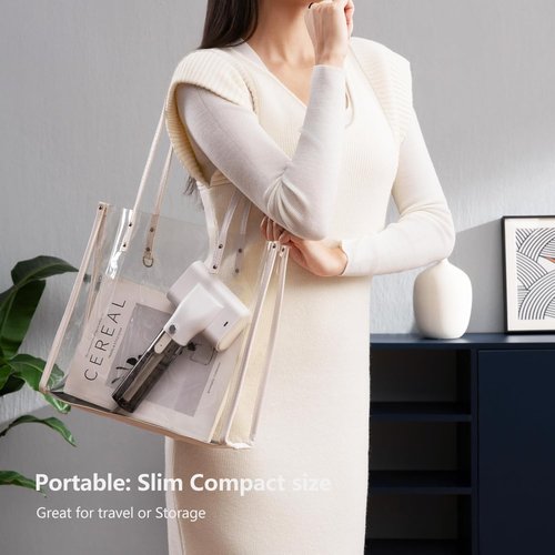 G10 Portable Handheld Garment Steamer - 1200W Mini Travel Iron | Lightweight 0.9 lbs, Violet