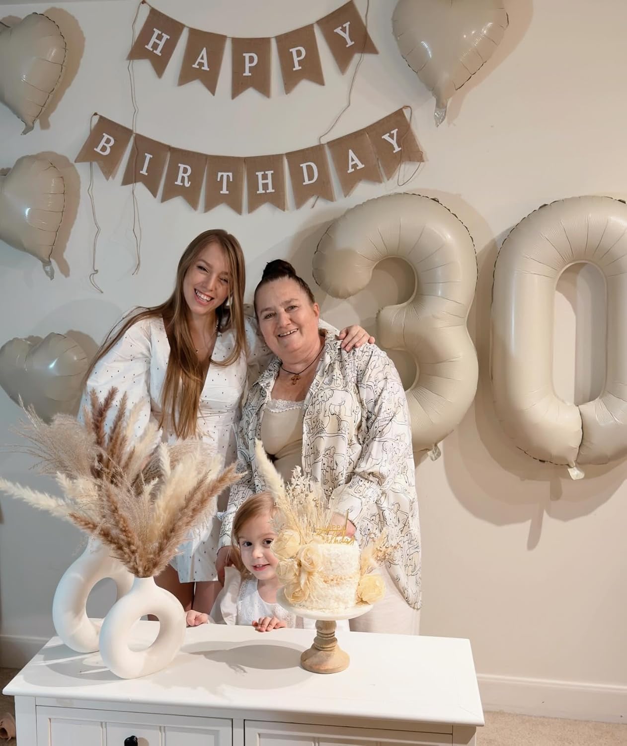 Number Balloons 40 Inch - Cream 0 Birthday Decorations | Perfect Party Supplies for Any Celebration