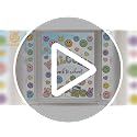 Back to School Pastel Smile Face Window Clings - 9 Sheets
