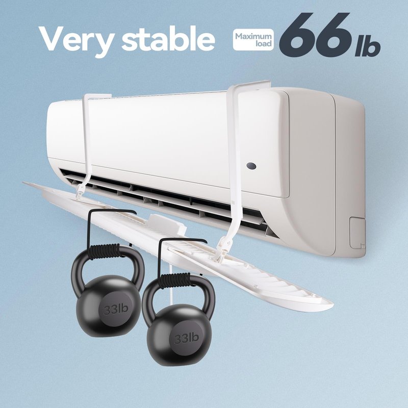 YANWEI Air Conditioner Deflector,Adjustable Retractable Blinds Suitable for Mini split AC/Heating System,Enhance Cooling and Heating Circulation,Compatible for Daikin、Carrier、Gree、senville、COSTWA