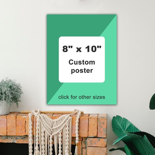 Custom Canvas Prints - Personalized Framed Wall Art | High Definition Photo Prints for Home Decor (8" L x 10" W)