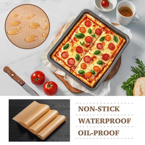 200 Pcs Air Fryer Liners Disposable Compatible with Emeril Lagasse 26 QT French Door 360 Air Fryer, 10''x11'' Airfryer Paper Liners Sheets for Emeril Lagasse Accessories