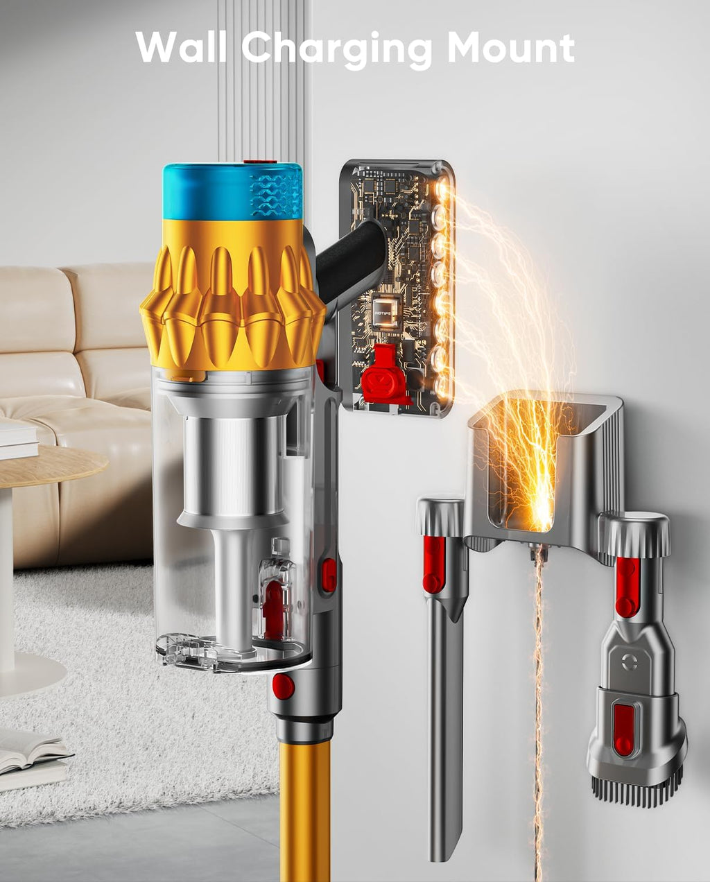Skiennix Cordless Vacuum Cleaner - 600W Power, 70 Min Runtime, Anti-Tangle Brush, 1.8L Capacity - Blue