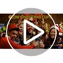 Mishunyus 24 Pack Glow Christmas Party Cups with LED Lights & Stickers