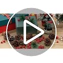 Fovths 232-Piece Christmas Pine Cone & Berry Decor Set for Holiday Crafts