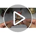 Deer Hunting Wooden Christmas Ornament 2026 - Double-Sided Holiday Decor