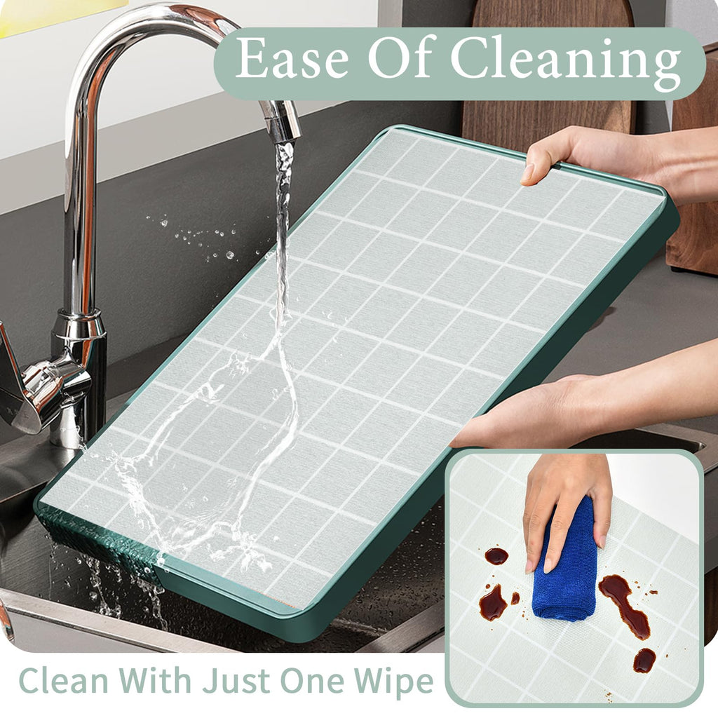 Drawer and Shelf Liner for Kitchen Cabinet: 12 in X 20 Ft Non Slip Waterproof Shelf Paper Non Adhesive Refrigerator Liners Light Gray Grid Easy Liners for Bathroom