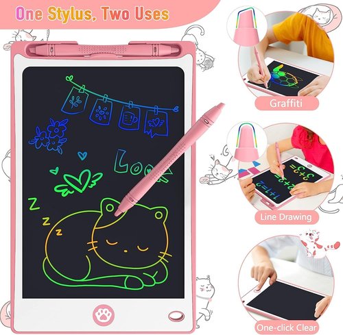 Hockvill LCD Writing Tablet - 8.8 Inch Drawing Pad for Kids | Perfect Easter Gift for Ages 3-7