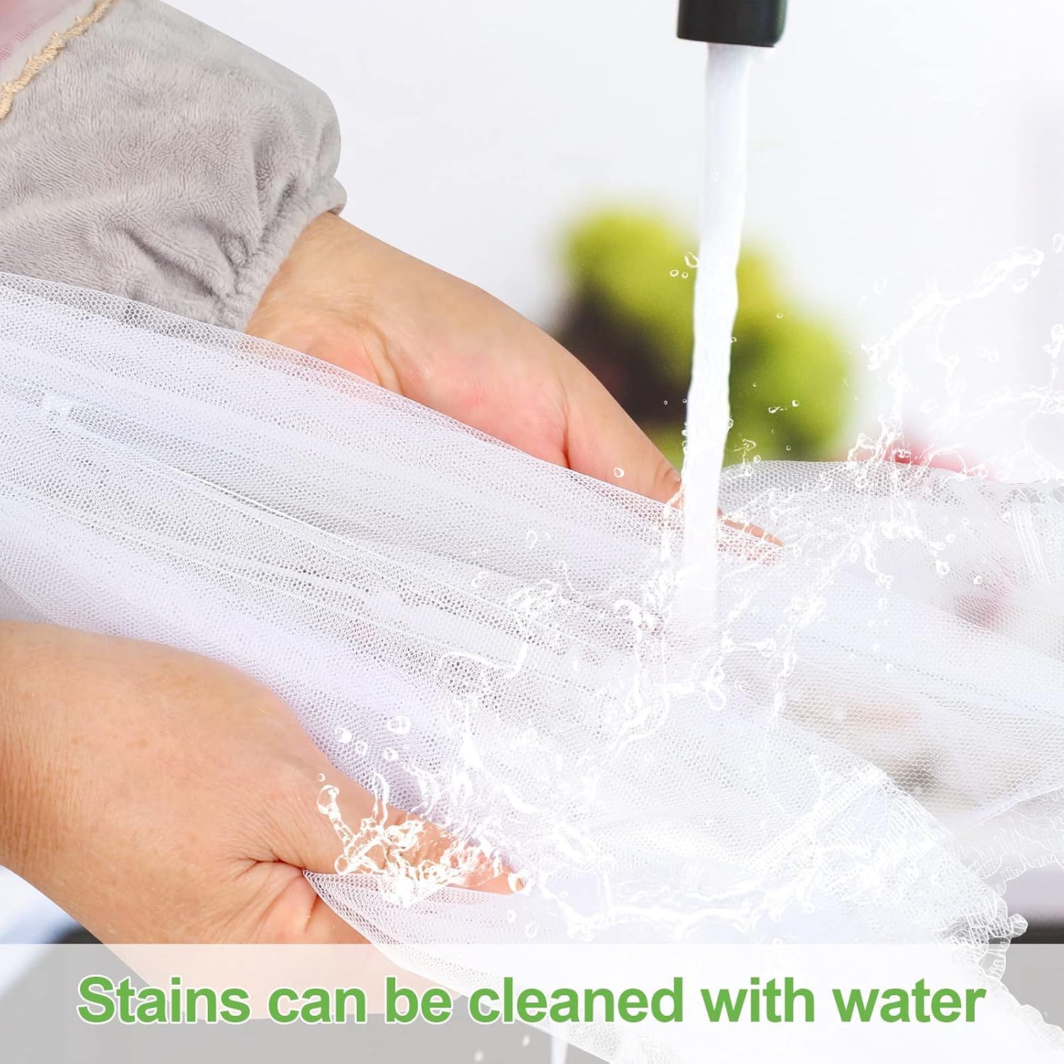 3 Pack Mesh Food Covers 19 inch, Large and Tall Food Covers, Pop-Up Mesh Food Covers Tent Umbrella for BBQs, Outdoors, Screen Tents, Parties Picnics