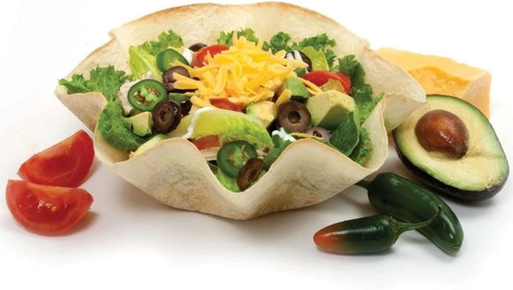 Norpro Mini Tortilla Bowl Makers - Nonstick Set of 2 for Perfectly Shaped Bowls