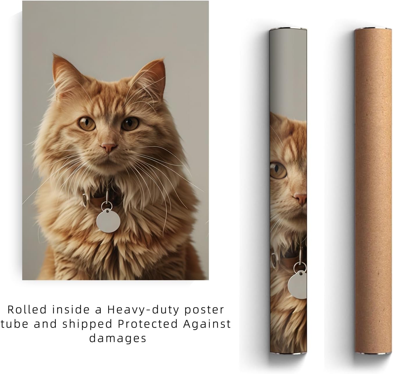 Skiennix Custom Canvas Prints - Personalized Triptych Wall Art | Unframed 24x36 Set of 3