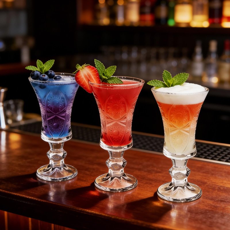 Sdatook Shot Glasses, 1.5oz Shot Glasses Set of 6/Cordial Glasses/Sherry Glasses