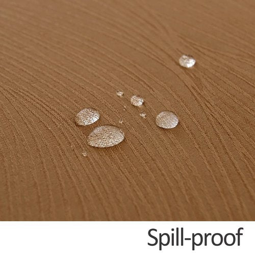 maxmill Harvest Swirl Design Table Cloth Waterproof Wrinkle Resistance Heavy Weight Soft Tablecloth for Fall Harvest Thanksgiving Dinning Tabletop Decoration Square 70 x 70 Inch, Fall Leaf