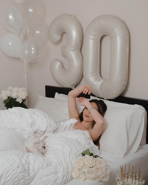 Cream Number Balloons 40 Inch | Elegant 0 Balloon for Birthday Decorations & Party Supplies