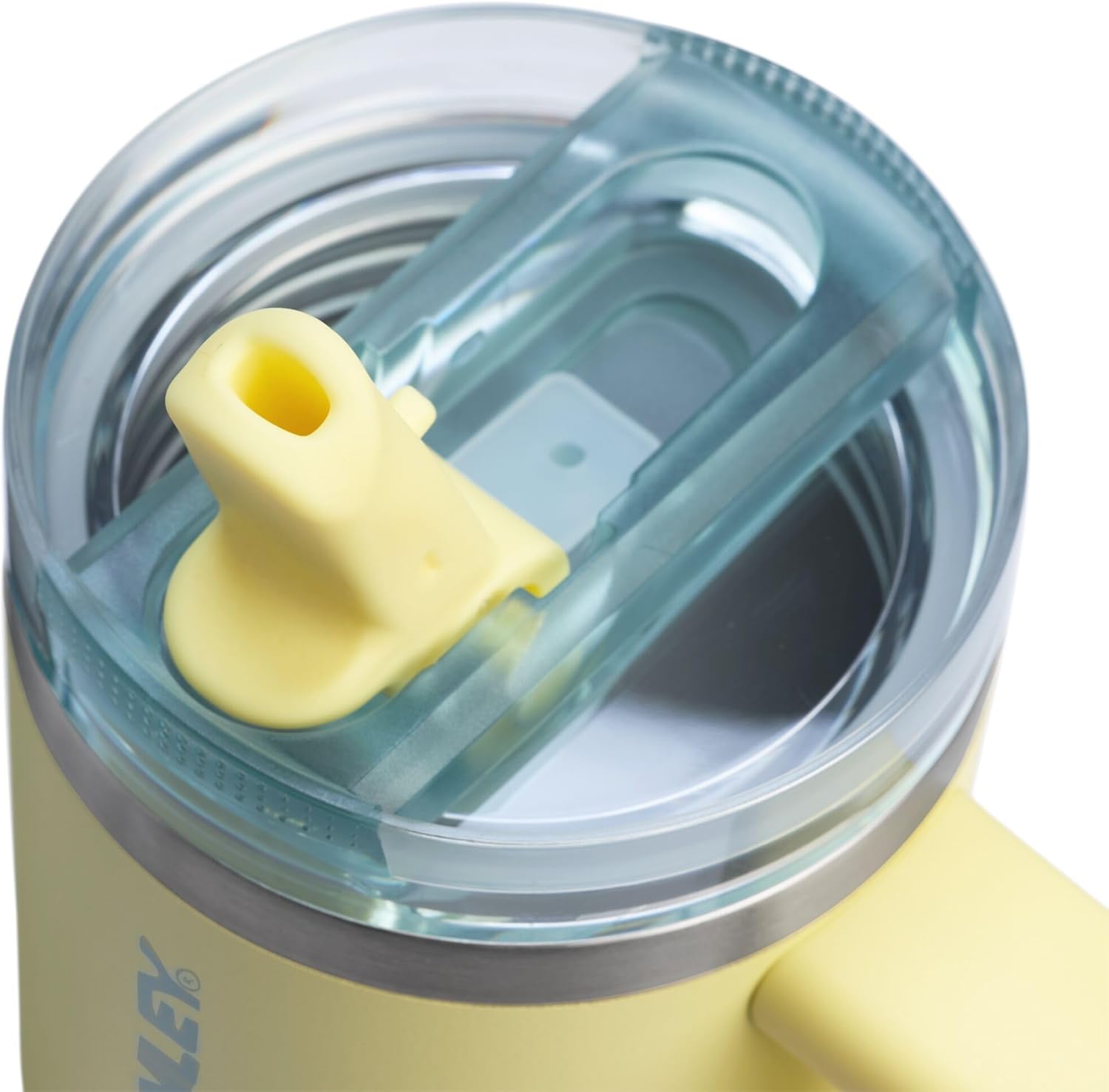 STANLEY Quencher ProTour Tumbler - 14 oz Insulated Stainless Steel with Leakproof Lid & Built-In Straw | BPA-Free Pomelo