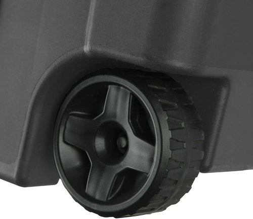 Heavy-Duty Wheeled Storage Bins by [Brand Name] - 40 Gallon Totes with Secure Latch Lids for Garage & Moving (Gray) - 2 Pack