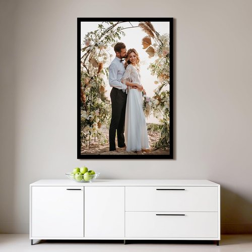 Custom Canvas Prints by [Brand Name] - Personalized Photo Wall Art for Weddings, Family & Home Decor | 12x18