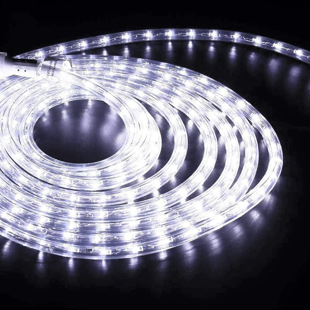 Skiennix 200ft LED Rope Lights - Waterproof Flexible Tube Lighting with 8 Modes | Perfect for Outdoor & Indoor Decor