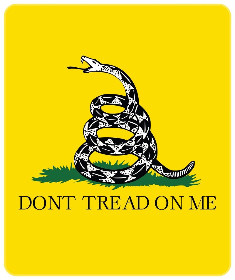 Don't Tread On Me Gadsden Super Soft Throw Blanket - 50x60 Throw Blanket for Bedroom, Living Room, Spring Time, Holidays, Kids, Babies, Adults & Decor, Gifts - Outdoor Gadsden Blanket