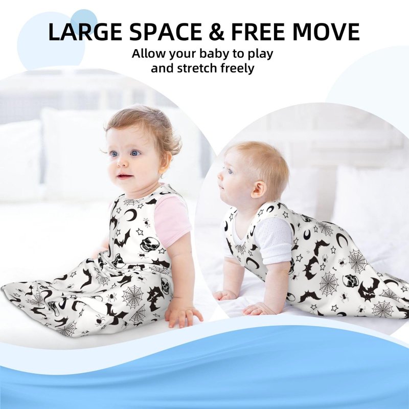 Baby Wearable Blanket Unisex Baby Stuff, Goth, 0-6M
