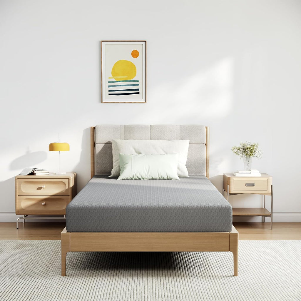 Novilla Twin Mattress - 5-Inch Gel-Infused Memory Foam for Kids | Pressure-Relieving & Cool Touch