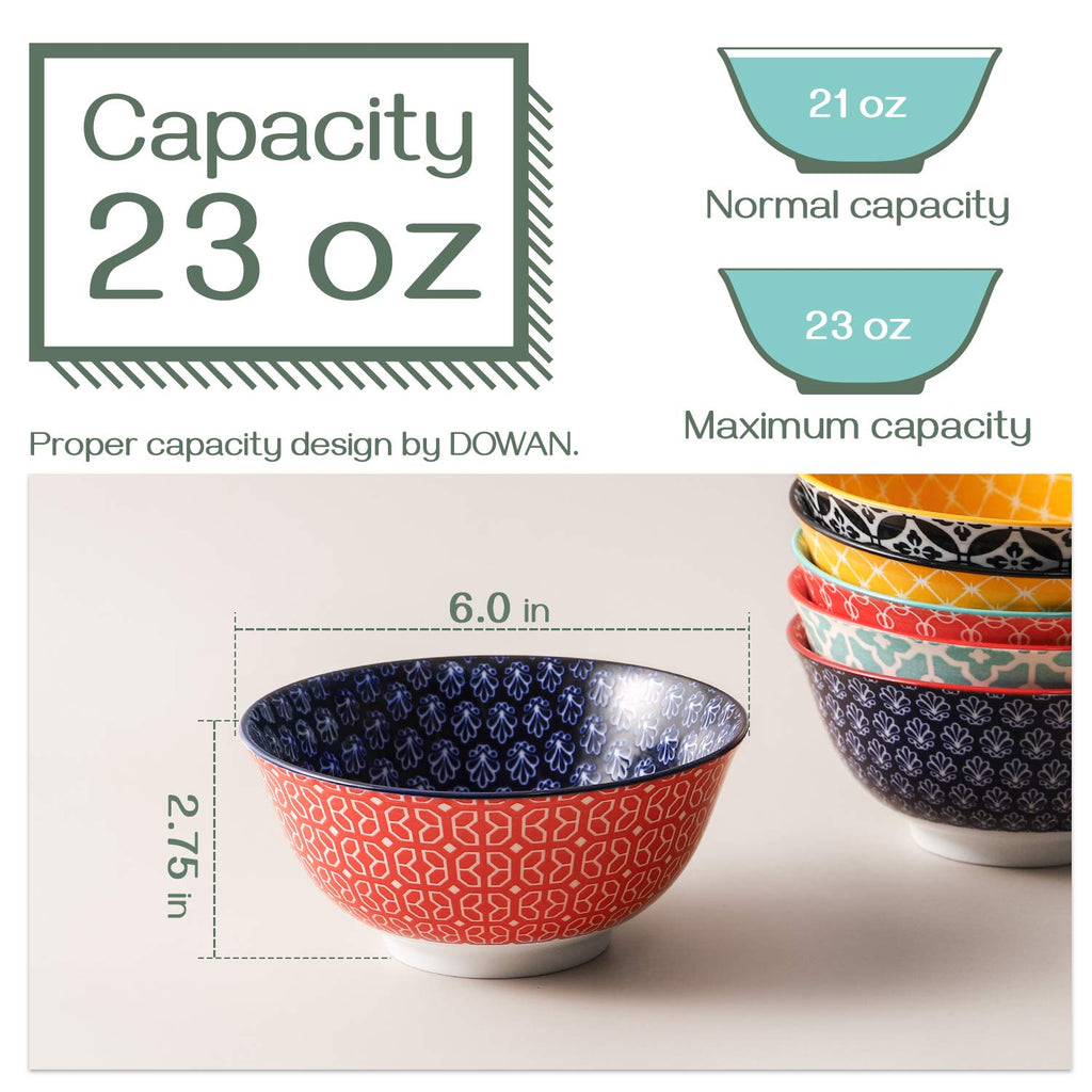 DOWAN Bundle-Cereal Bowls and Dipping Bowls with Lids