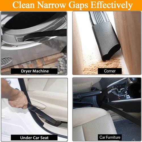 Dyson Vacuum Attachments - Long Flexible Crevice Tool for Car Detailing & Corner Cleaning