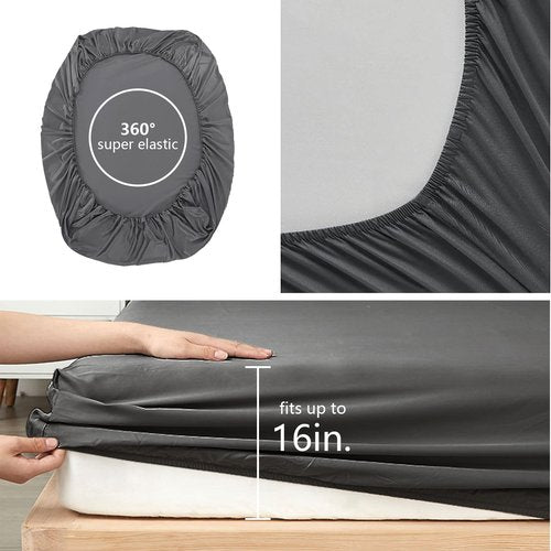 ROWADALO 6 Pieces Bed in A Bag Gamer Bedding Set for Boys Kids Adult Gaming Comforters Set,Boys Bed in A Bag Set Queen Size Comforter with Fitted Sheet Flat Sheet Pillowcase pillowsham,DJTH5027Queen