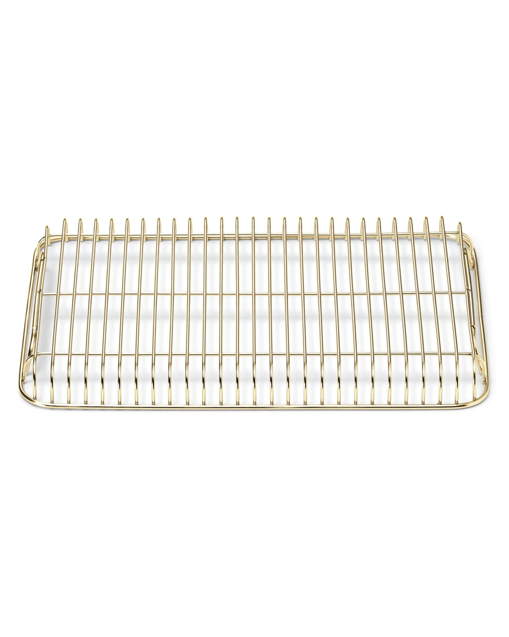 Caraway Stainless Steel Cooling Rack - 9" x 13" - For Cooling Baked Goods, Icing, & More - Designed to Fit Into Our Small Baking Sheet - Gold