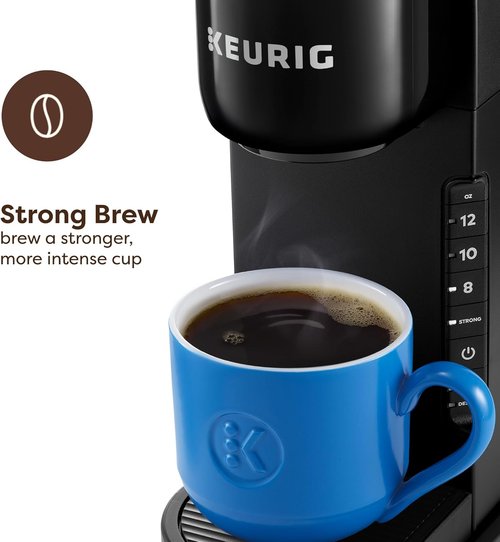 Keurig K-Express Coffee Maker - Single Serve with 3 Brew Sizes & Strong Button - 42oz Reservoir, Black