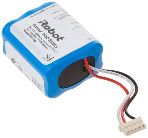 iRobot Braava Authentic Replacement Parts - 2000 mAh NiMH Battery for Braava® 380t and Mint 5200