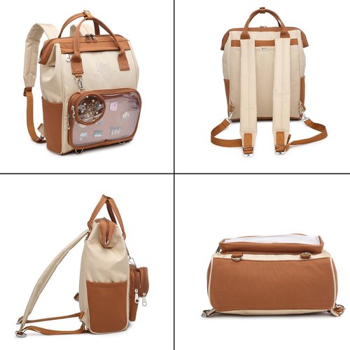 CHERRY SAUCE Ita Bag Pin Kawaii Cute Display Mommy Backpack for School Anime Cosplay with Insert
