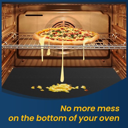 Oven Liners for Bottom of Electric Gas Oven -3Pack Large Heavy Duty Oven Protector Mat, Non-Stick Oven Floor Protector Liner, Reusable Heat Resistant Stovetop Air Fryer Grill Baking Mat