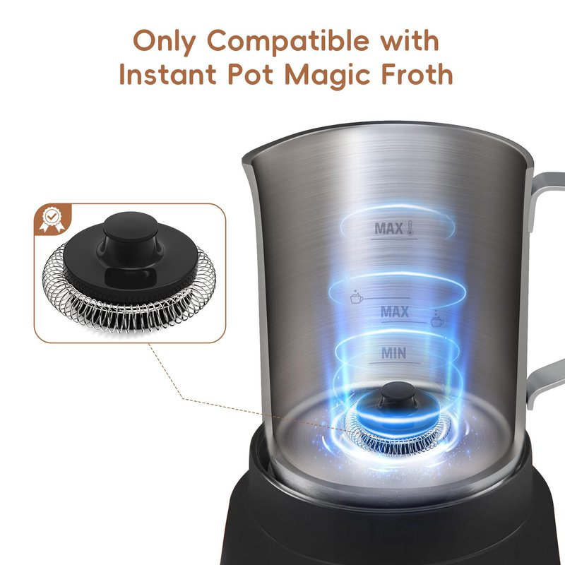 Whisks for Instant Pot Magic Froth, Only Compatible with Instant Pot Instant Magic Froth 9-in-1 Electric Milk Steamer and Frother, Not with Other Brands of Milk Frothers (2 Packs, Neodymium Magnets)