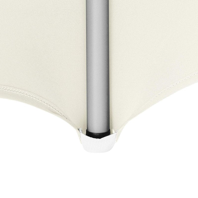 Peomeise 4FT Spandex Table Cover Rectangular Stretch Spandex Tablecloth (Ivory,4FT)